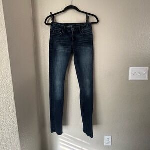 women's Lucky Brand Blue Denim Lolita Skinny Size 00/L 24